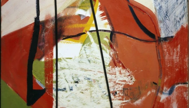 Peter Lanyon artist, Glide Path, 1964, Oil and plastic on canvas, Whitworth Art Gallery, Manchester, Courtauld Gallery London
