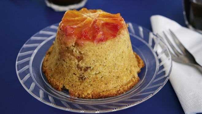 Honey & Co Recipes: Blood Orange & Pistachio Cakes