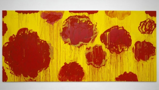 Gagosian Gallery, Cy Twombly artist, “Untitled” from 2007