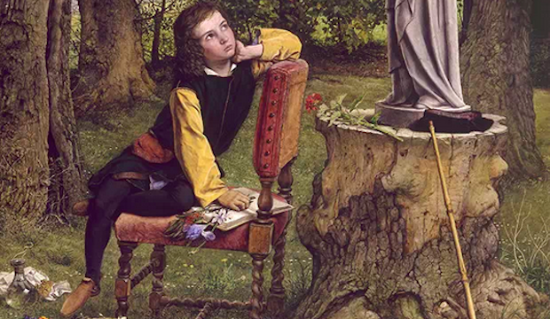 William Dyce artist, Titian Preparing to make his First Essay in Colouring, 1856-57, Aberdeen Art Gallery & Museums Collections, Fleming Collection London
