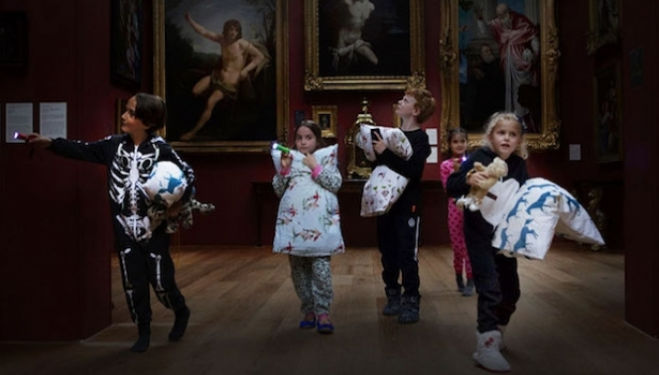 Pillows and Paintbrushes Sleepover, Dulwich Picture Gallery
