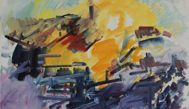 Dennis Creffield artist, Jerusalem - Sunrise, James Hyman Gallery London