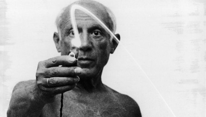 Pablo Picasso artist, grandfather of Olivier Widmaier Picasso