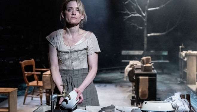 Anne-Marie Duff: Husbands and Sons, National Theatre. Photo by Manuel Harlan