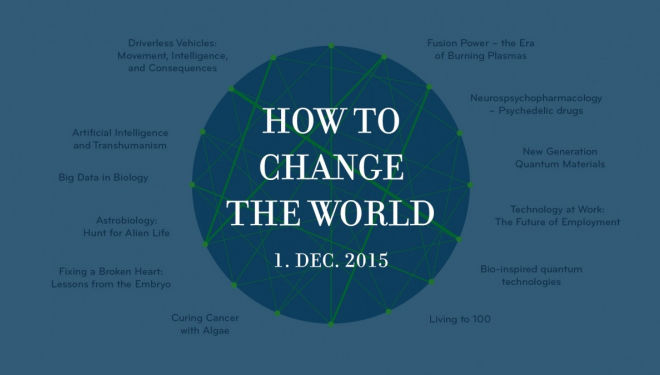 How to Change the World, Royal Institution
