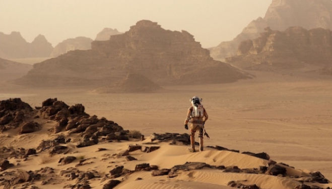 2015 best films: The Martian, starring Matt Damon