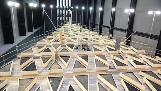 Turbine Hall Tate Modern Installation 2015: Abraham Cruzvillegas - Empty Lot