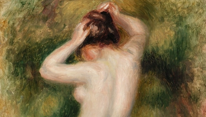 Pierre-Auguste Renoir, Bather (Baigneuse), c. 1890  © 2015 The Barnes Foundation