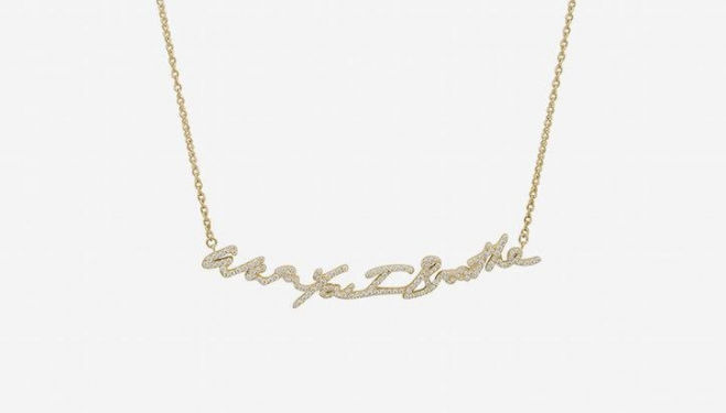 Tracey Emin Jewellry by Stephen Webster
