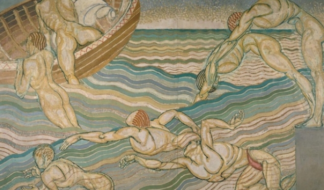 Bathing, Duncan Grant, 1911, © Tate Gay exhibition Queer Art London