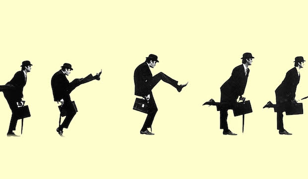 Ministry of silly walks, John Cleese