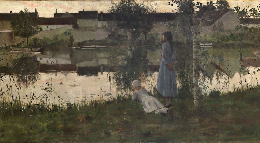 William Stott of Oldham's Le Passeur (The Ferry) 1882, Tate 2016