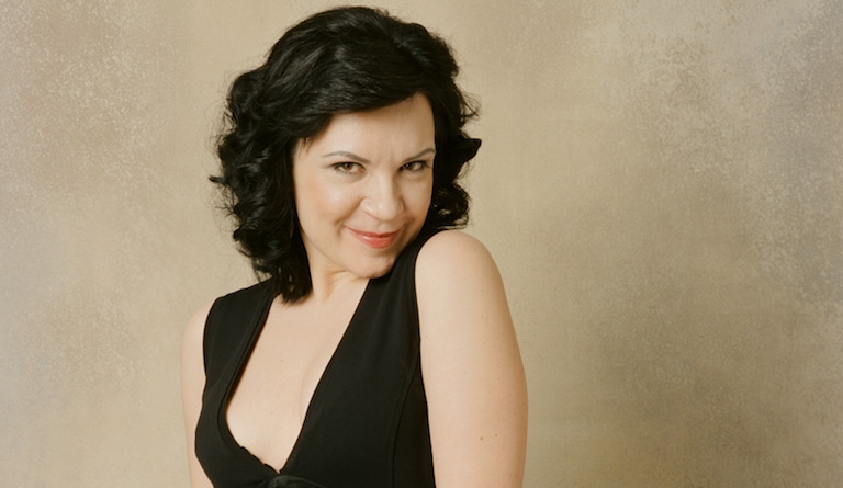 Ekaterina Semenchuk sings songs by the composers known as The Five. Photograph: Sheila Rock