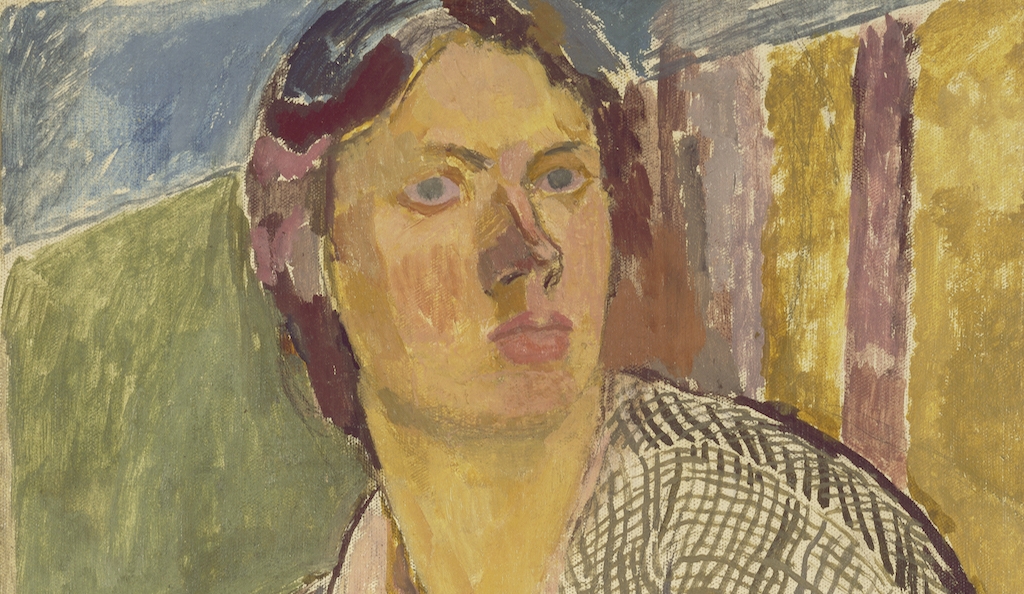 Vanessa Bell, Self – Portrait, ca. 1915, Oil on canvas laid on panel, Yale Center for British Art