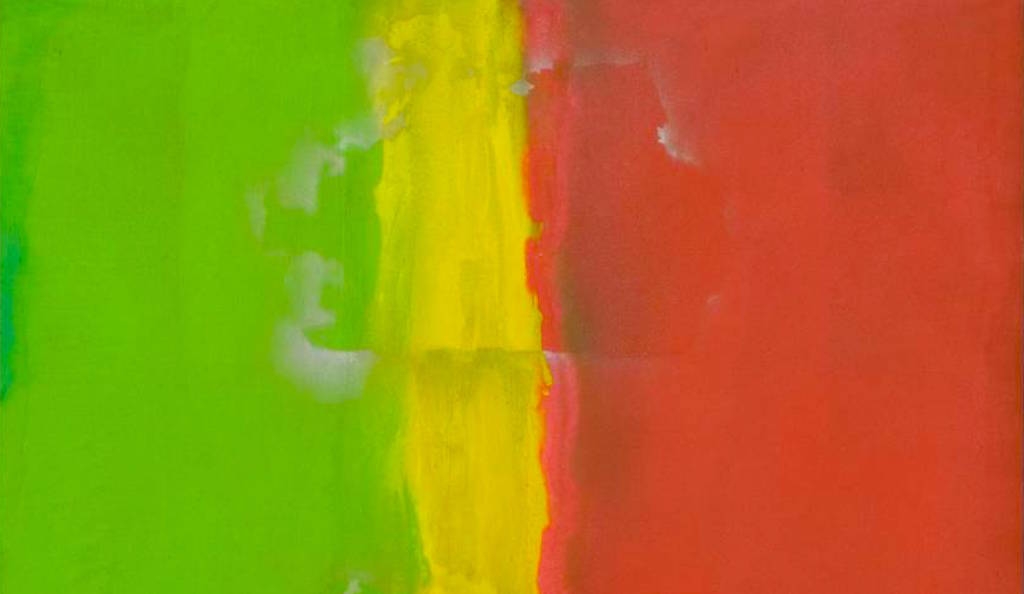Detail: Frank Bowling, Who’s Afraid of Barney Newman 1968, Tate. © Frank Bowling, Black Power exhibition
