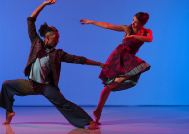 Alston Dance,Gypsy Mixture, dancers Ihsaan de Banya & Jennifer Hayes