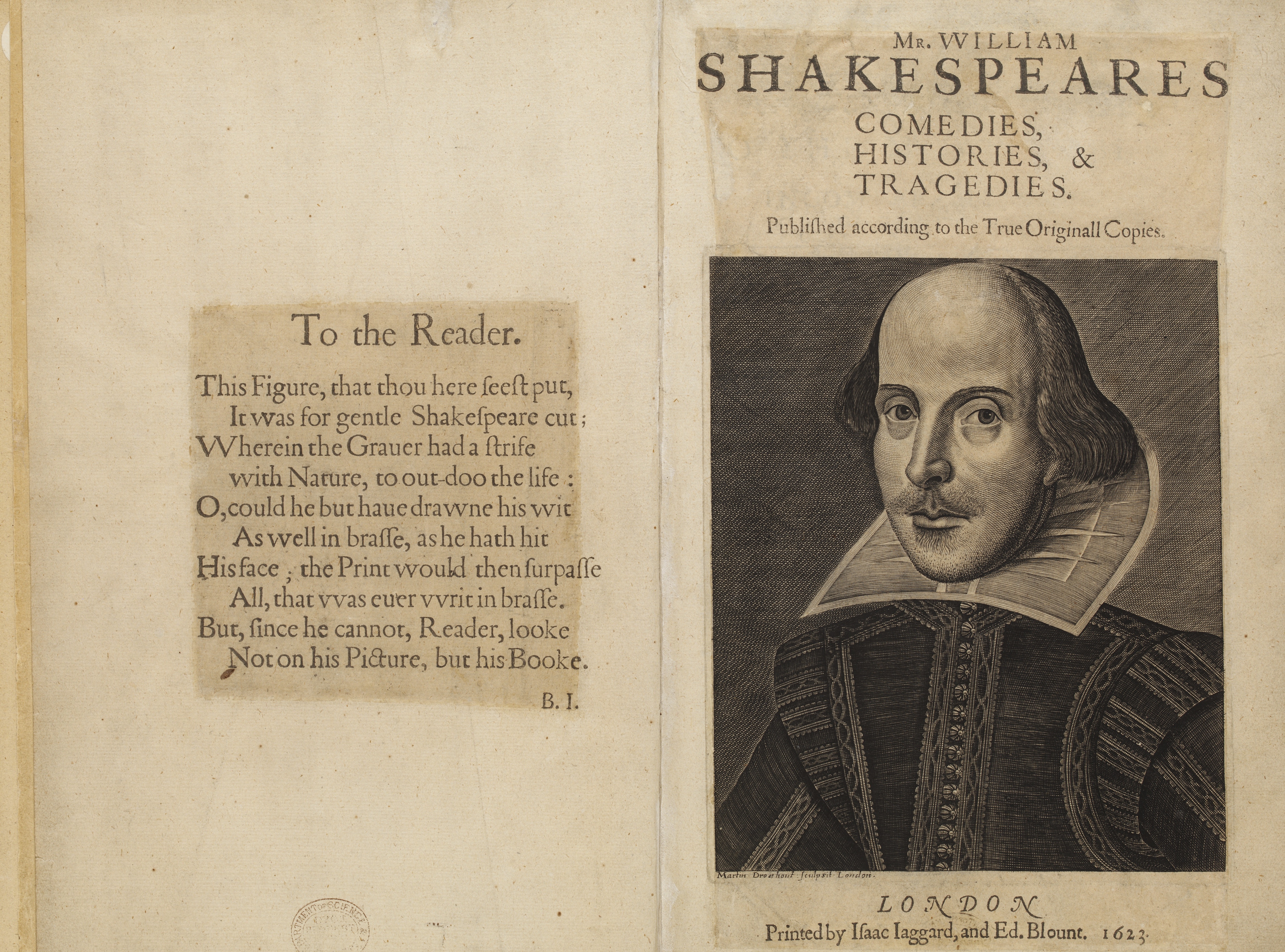 Shakespeare's First Folio, V&A