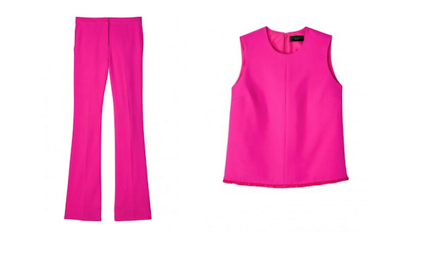 For Women: The pink power suit