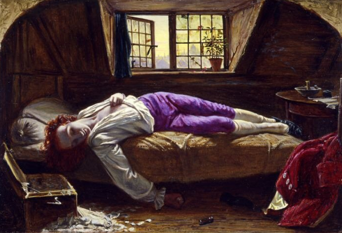 Henry Wallis's The Death of Chatterton