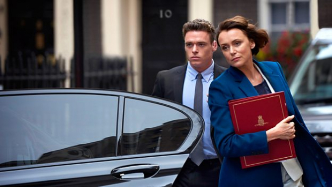 Richard Madden and Keeley Hawes star in Bodyguard, BBC