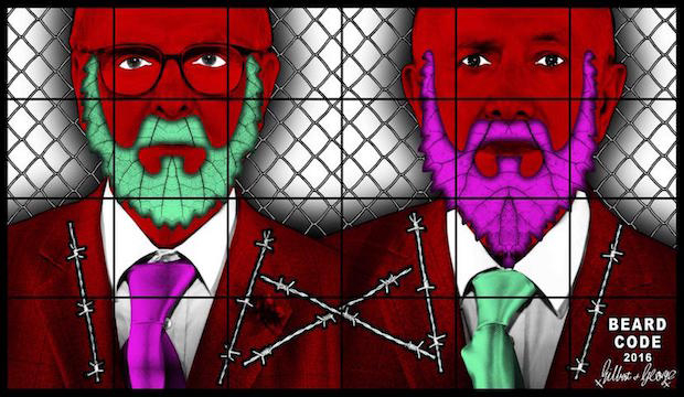 Gilbert & George, THE BEARD PICTURES, 2016 