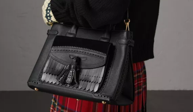 Practical and stylish: a Burberry bag 