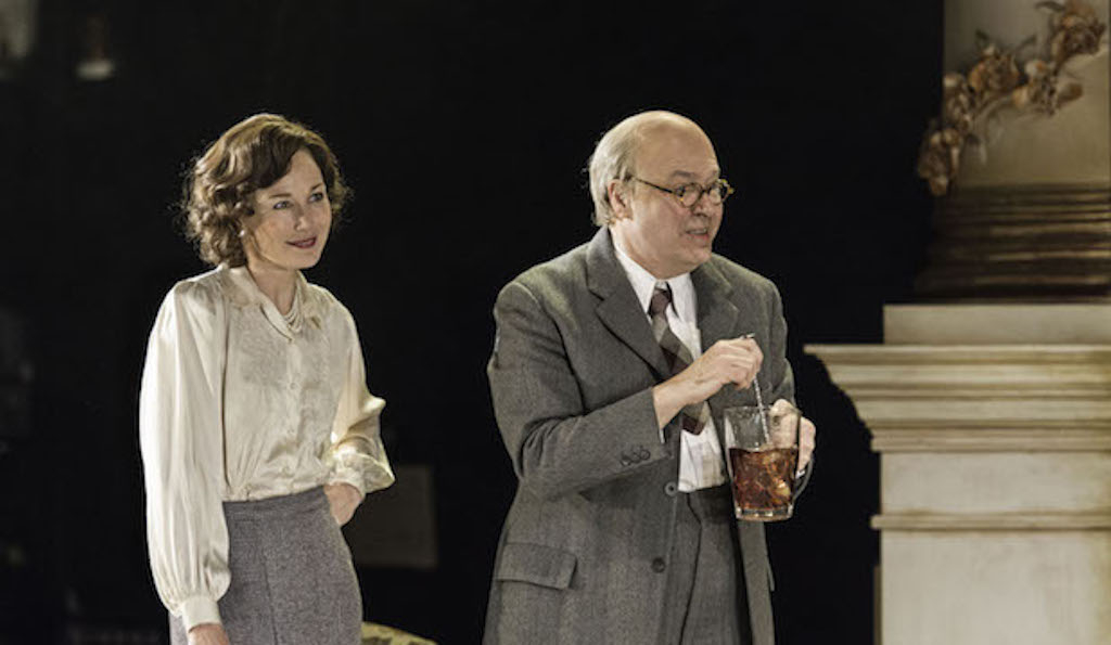 Roger Allam and Nancy Carroll as John Christie and Audrey Mildmay, The Moderate Soprano. Photo credit: Manuel Harlan