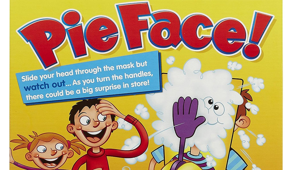 For silly fun: Pie Face