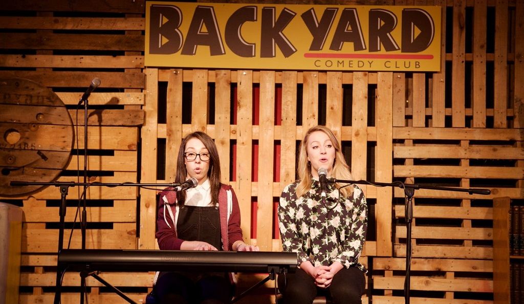 In the back of beyond: Backyard Comedy Club
