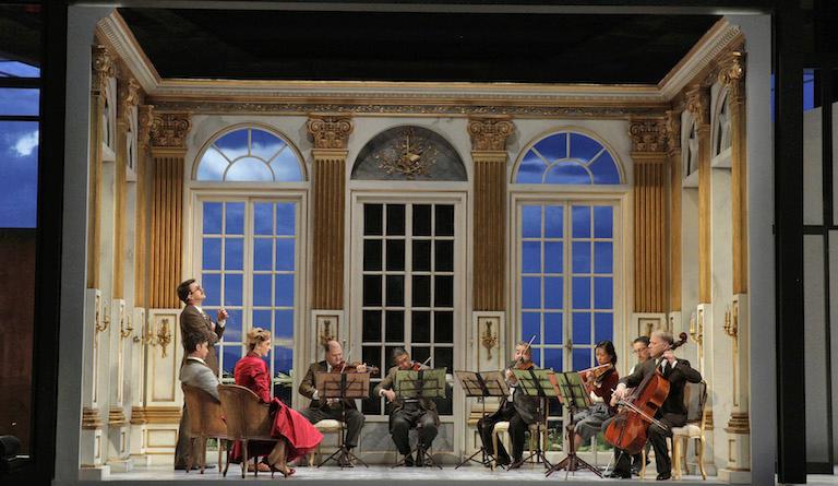 Strauss's opera Capriccio includes a string sextet, played on stage