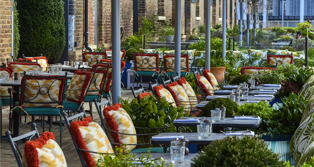 The botanical one: Granary Square Brasserie’s Physic Garden