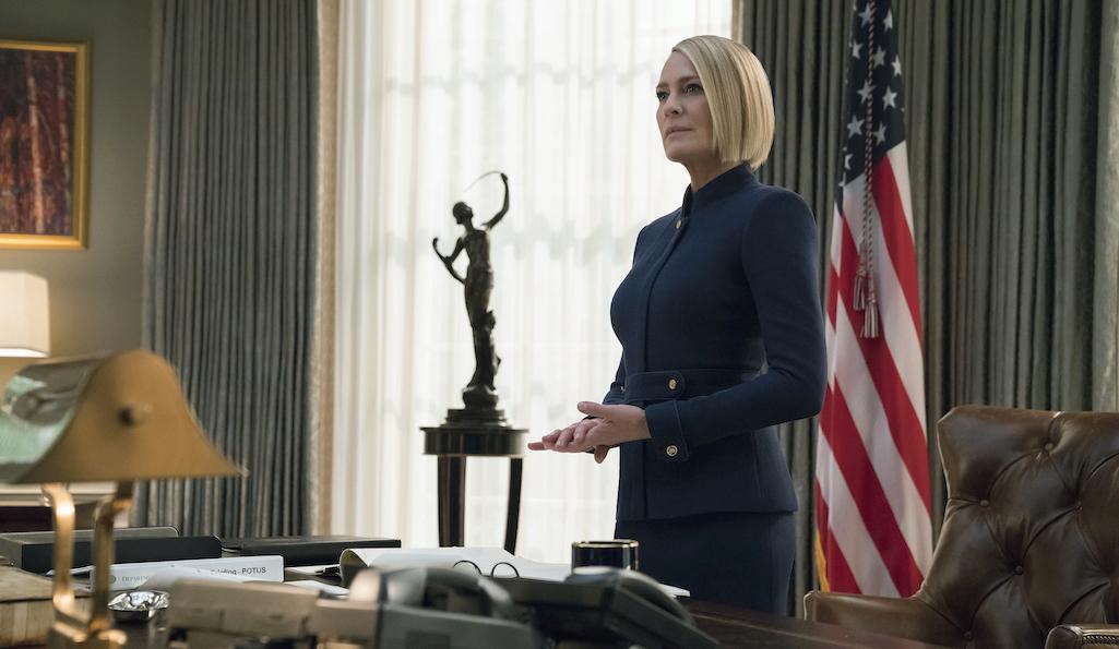 Robin Wright in House of Cards season 6