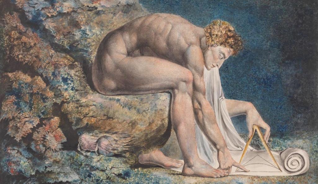 William Blake, Newton 1795–c.1805. Tate