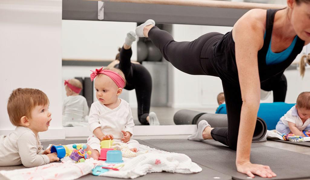 Working out with a baby? No sweat at Babies on Board at Xtend Barre