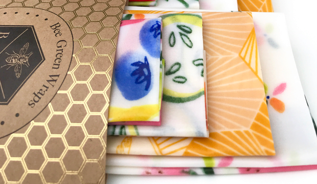Wrap all of their snacks and lunches in beeswax wraps