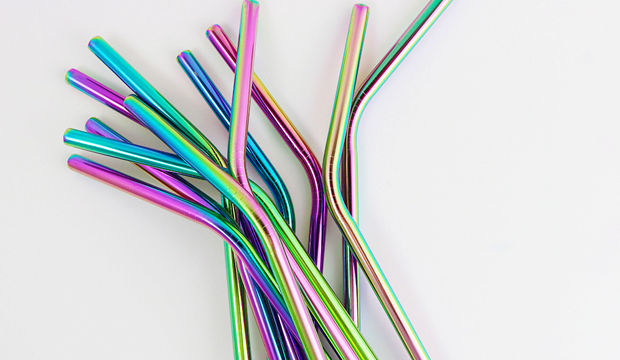 Reusable metal straws will make your kids happy