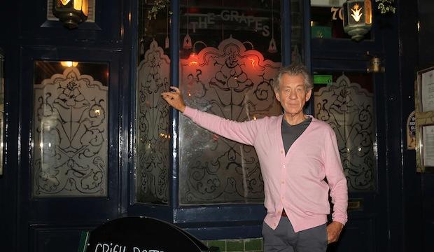 The pub owned by Sir Ian McKellen: The Grapes 