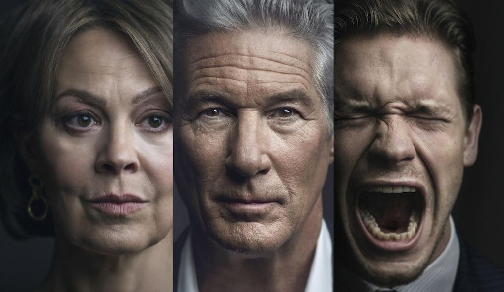 Helen McCrory, Richard Gere, and Billy Howle in MotherFatherSon