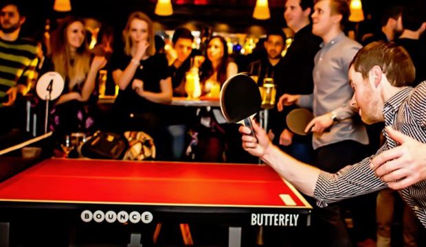 Practice your ping pong at Bounce