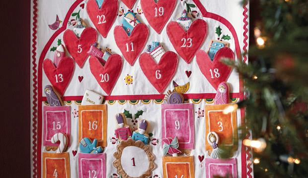 For the biscuit fiend: Biscuiteers x Sophie Conran advent calendar and biscuit tin, £175