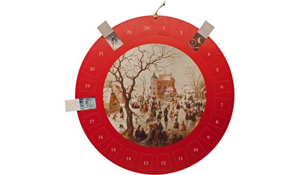 For the art lover: National Gallery Circular Avercamp Advent Calendar, £7.50