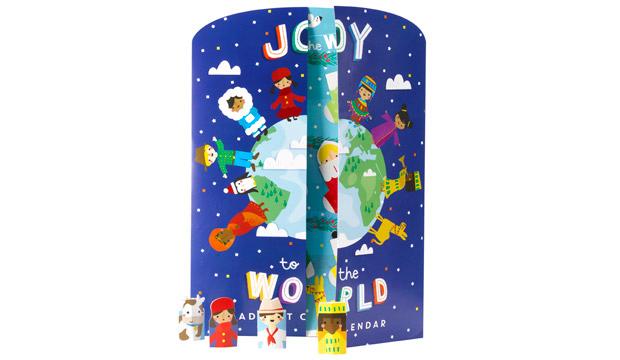 For the ethically minded kid: Joy To The World Oxfam Advent Calendar, £4.99