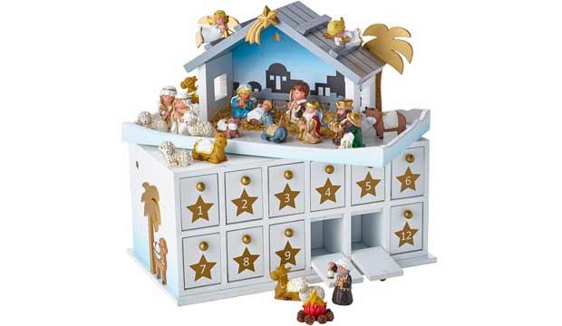For the traditionalist: Lakeland Bethlehem Advent Stable, £69.99