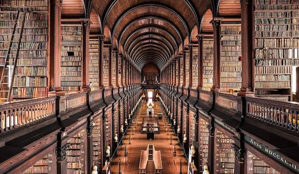 The Old Library at Trinity College Dublin, Ireland 