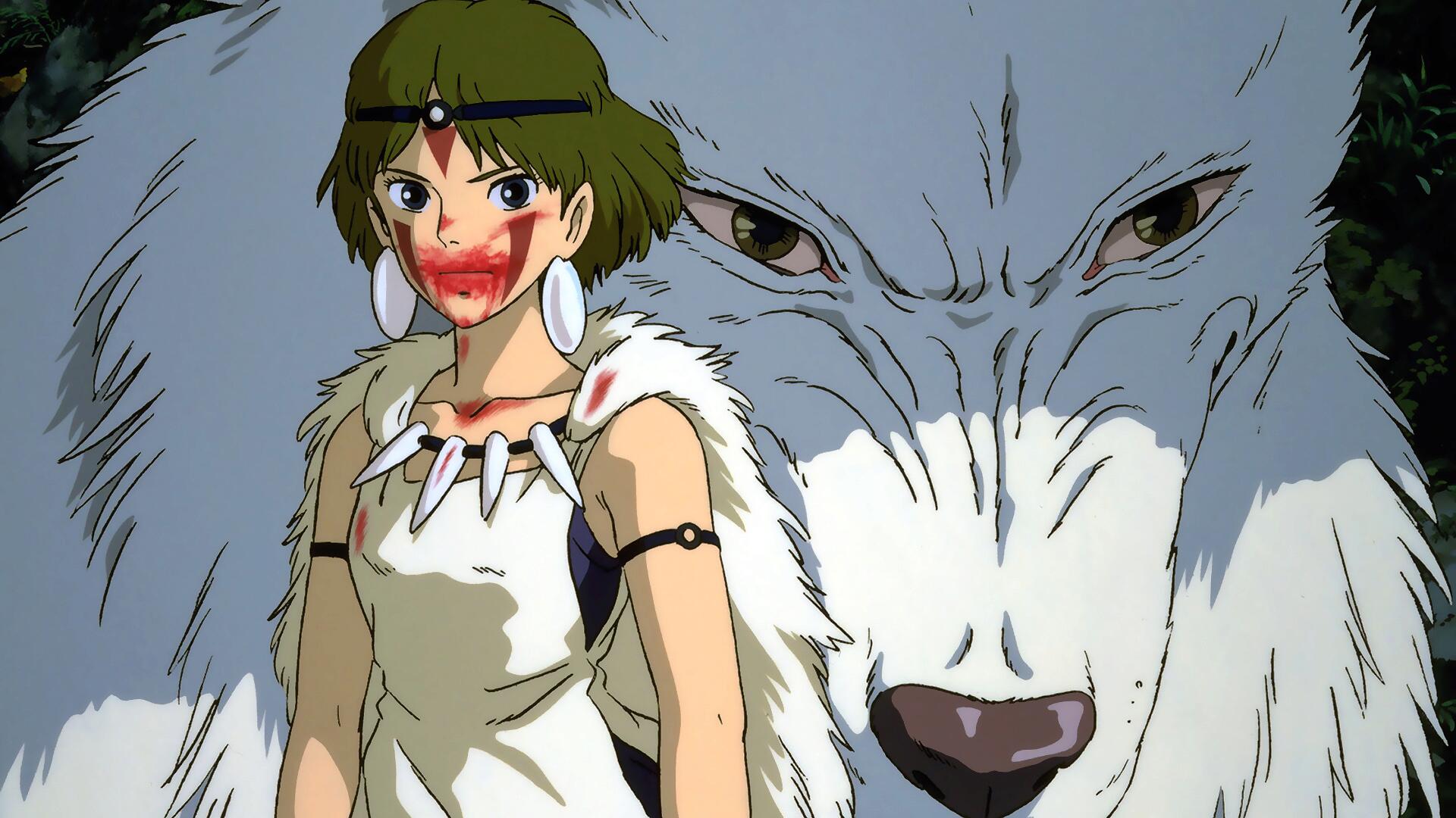 ​ 1- Princess Mononoke (1997) Hayao Miyazaki