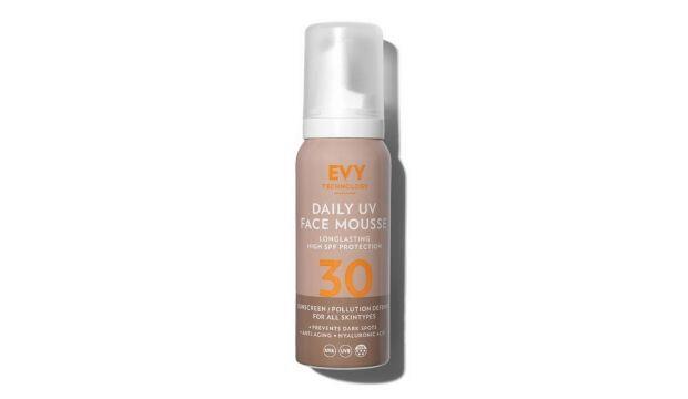 ​Evy Technology Daily UV Face Mousse SPF30, £24.95