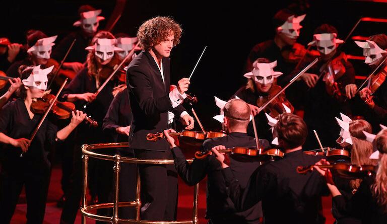 Aurora Orchestra under Nicholas Collon enjoy the drama of Berlioz. Photo: BBC/Mark Allan