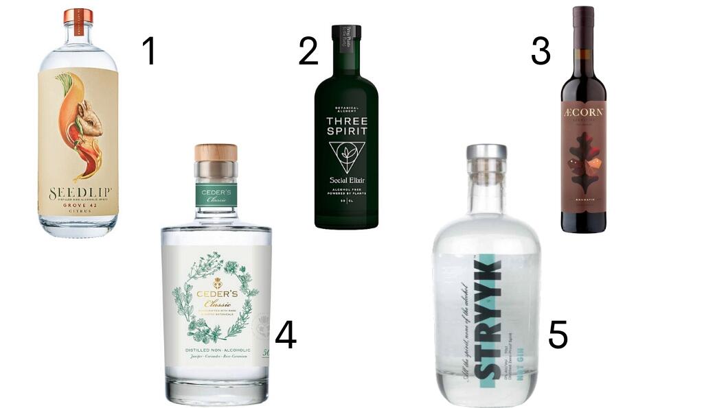 Sober & savvy: the best non-alcoholic spirits