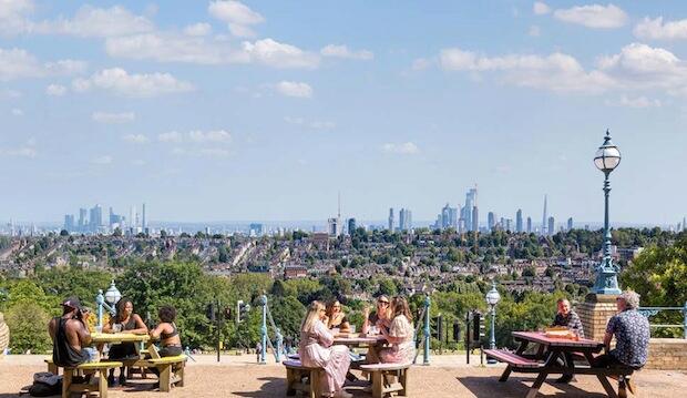 The Terrace at Ally Pally, Muswell Hill 