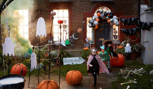 Get creative with the Halloween decor
